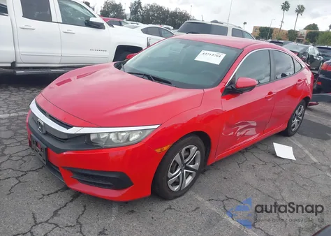 2016 Honda Civic Lx z USA, uszkodzony, nr VIN 2HGFC2F57GH534619